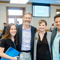 A group of people at the event.